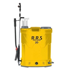 سم پاش شارژی زرد رنگ 20 لیتری دو کاره RRS
